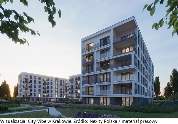 Rozpoczęła się sprzedaż kolejnego etapu osiedla mieszkalnego City Vibe w Krakowie