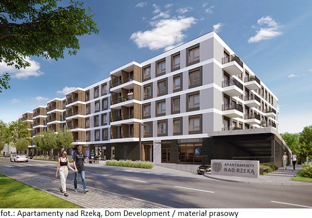 Apartamenty nad Rzeką – Dom Development rusza z budową inwestycji we Wrocławiu