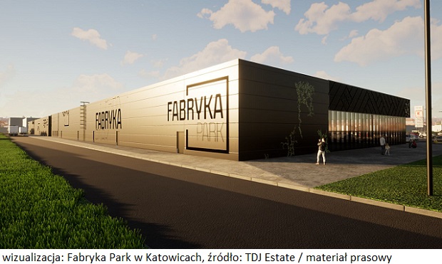 Nieruchomość komercyjna Fabryka Park dostarczy na katowicki rynek 9 tys. mkw. powierzchni handlowej