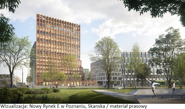 Biurowa nieruchomość inwestycyjna Nowy Rynek E w Poznaniu przyciągnęła kolejnego najemcę