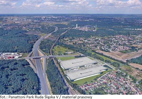 Nieruchomość komercyjna Panattoni Park Ruda Śląska V z nowym najemcą na 33 000 m kw. powierzchni