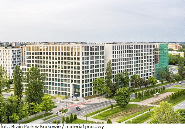 Firma APPTIO Poland przenosi siedzibę do nieruchomości biurowej BRAIN Park w Krakowie