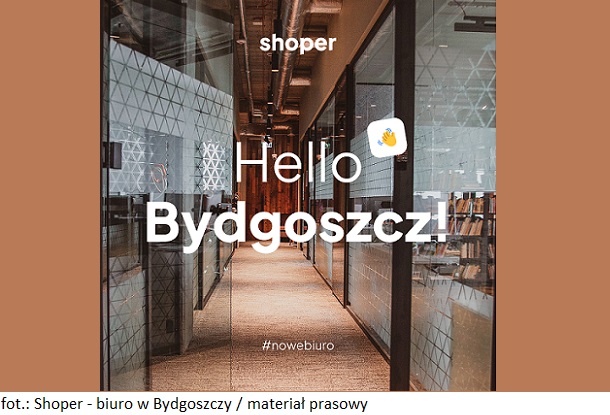 Shoper z nowym oddziałem – firma otwiera nowe biuro w Bydgoszczy