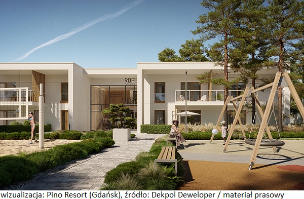 Dekpol Deweloper zrealizuje luksusowe apartamenty na sprzedaż w ramach inwestycji Pino Resort w Gdańsku
