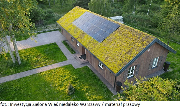 Ekologiczna inwestycja Zielona Wieś niedaleko Warszawy