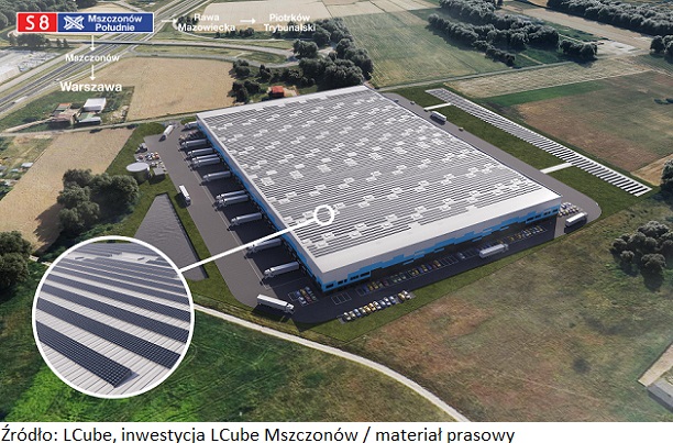 Deweloper magazynowy LCube ma pozwolenie na budowę nieruchomości komercyjnej w Mszczonowie