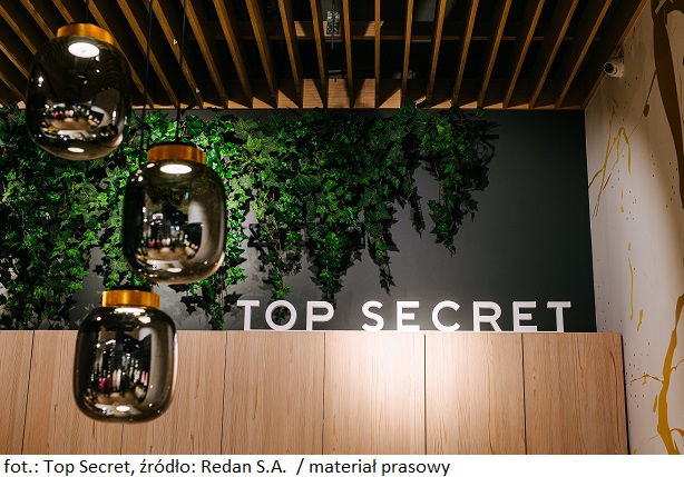 Redan S.A.: „Top Secret” wejdzie do popularnych sieci handlowych