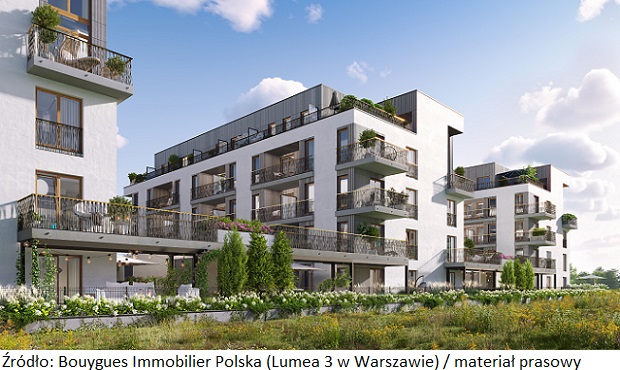 Komfortowe mieszkania na sprzedaż w Warszawie - Lumea 3 od Bouygues Immobilier Polska