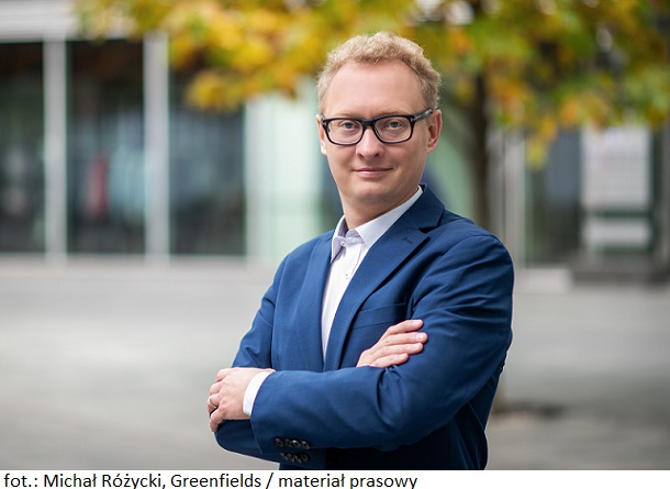 Ekspert Michał Różycki z nowymi obowiązkami w Greenfields