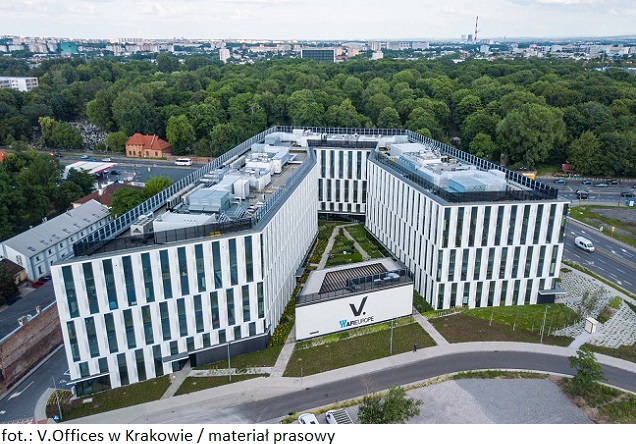 Firma Imperial Brands Services wynajęła 1 600 m kw. powierzchni biurowej w krakowskiej nieruchomości inwestycyjnej V.Offices