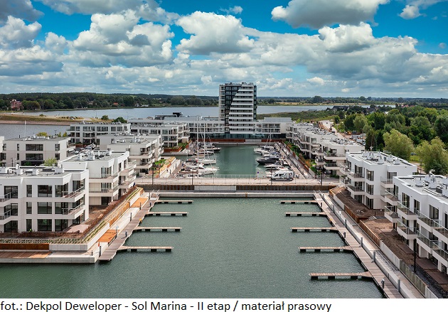 II etap nieruchomości inwestycyjnej Sol Marina gotowy do użytku