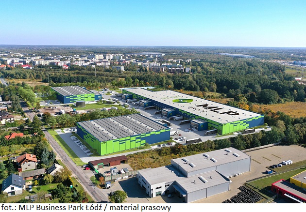 Firma MLP Group startuje z nową nieruchomością inwestycyjną – City Logistics w Łodzi