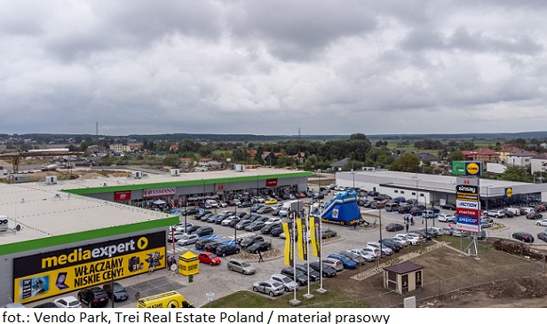 Trzydziesta szósta nieruchomość inwestycyjna Vendo Park w Polsce i drugi na Podlasiu