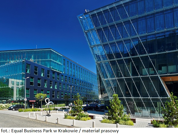 Nieruchomość inwestycyjna Equal Business Park w Krakowie pozyskała nowego biurowego najemcę
