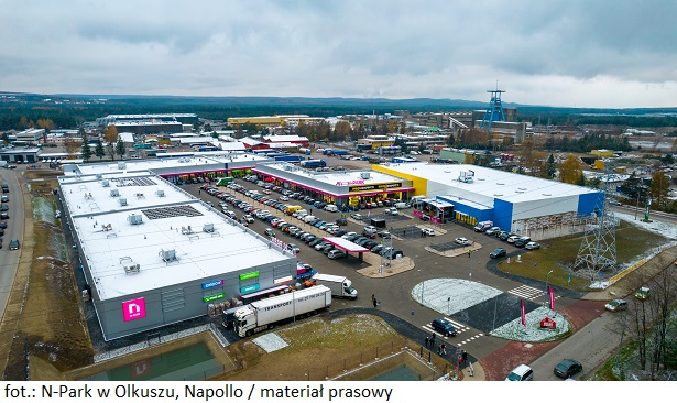 Firma Napollo otworzyła nową nieruchomość komercyjną – N-Park w Olkuszu