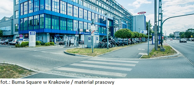 Nieruchomość inwestycyjna Buma Square w Krakowie z nowym najemcą