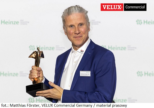 Złoto dla firmy VELUX Commercial w konkursie Architects’ Darling Award