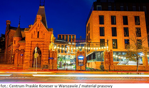 Nieruchomość komercyjna Centrum Praskie Koneser w Warszawie z nowym najemcą