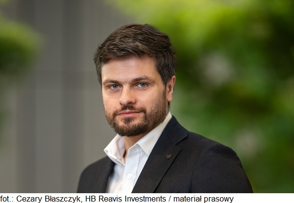 Cezary Błaszczyk na czele zespołu HB Reavis w Polsce
