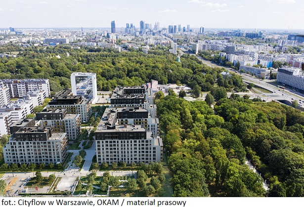 II etap nieruchomości inwestycyjnej Cityflow w Warszawie z wybranym wykonawcą