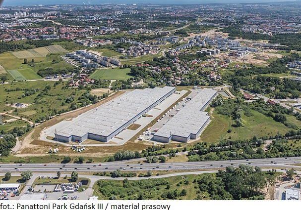 Nieruchomość inwestycyjna Panattoni Park Gdańsk III przedłuża umowę z najemcą