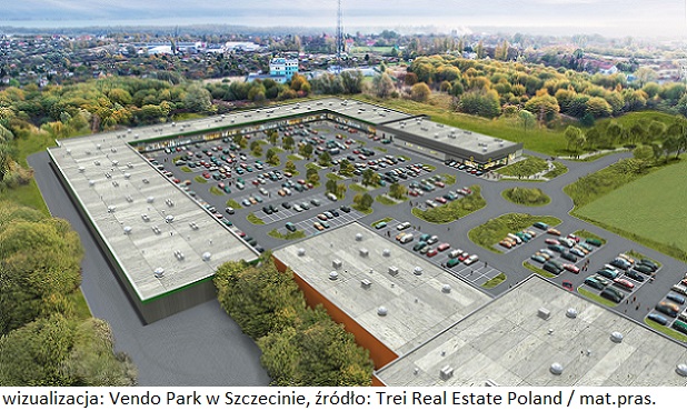 Rozpoczęła się budowa pierwszej nieruchomości handlowej Vendo Parku w Szczecinie
