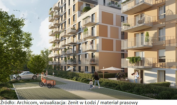Archicom kilka tygodni po starcie II etapu inwestycji uruchamia sprzedaż kolejnej fazy Zenitu w Łodzi