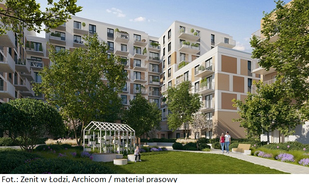 Archicom przyspiesza z inwestycją mieszkaniową Zenit w Łodzi