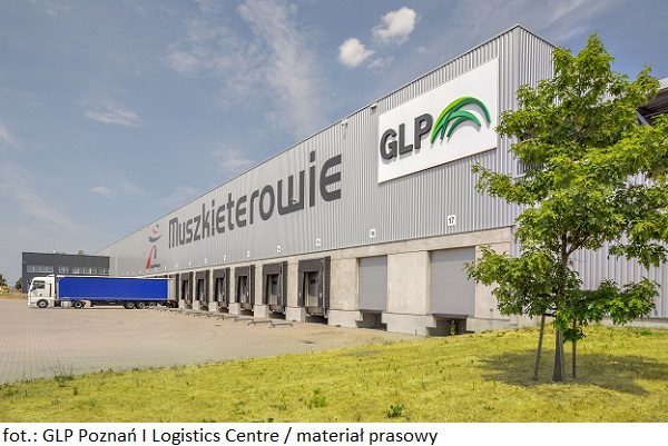 Nieruchomość komercyjna GLP Poznań I Logistics Centre z najemcą na 82 tys. mkw. powierzchni