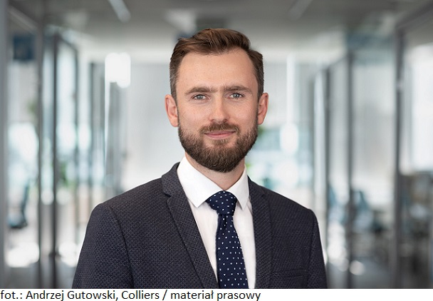 Andrzej Gutowski nowym dyrektorem generalnym ESG na Europę Środkowo-Wschodnią w Colliers