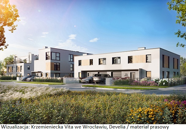 Deweloper Develia z nową inwestycją willową we Wrocławiu