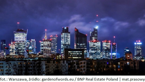 Raport BNP Real Estate Poland: „At a Glance – rynek biurowy w Warszawie IV kw. 2023 roku”