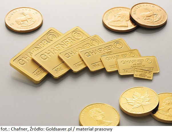 Widoczne są spore wahania na rynku złota inwestycyjnego