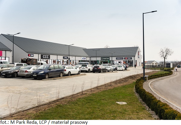 Firma LCP otwiera 48 park handlowy pod marką M Park – inwestycja w Redzie