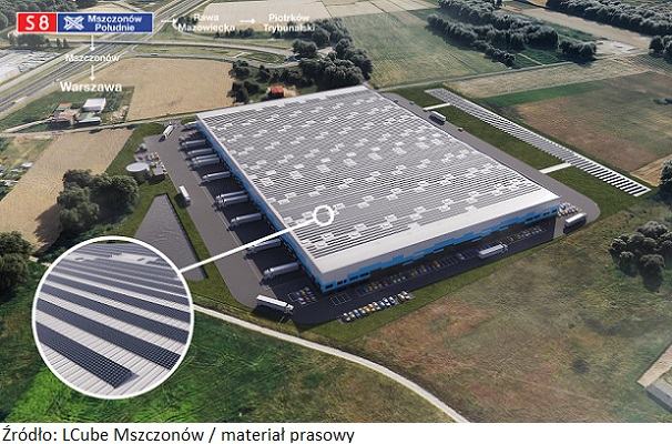 Firma LCube stawia na nowoczesne rozwiązania w nieruchomości komercyjnej w Mszczonowie