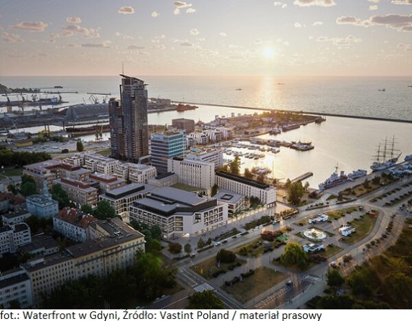 Waterfront Gdynia realizowany przez Vastint