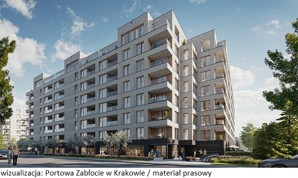 YIT rozpoczyna realizację nowej nieruchomości inwestycyjnej Portowa Zabłocie w Krakowie