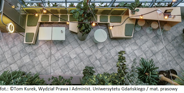 Wydział Prawa i Administracji Uniwersytetu Gdańskiego zyskał zieloną strefę Zero Stress