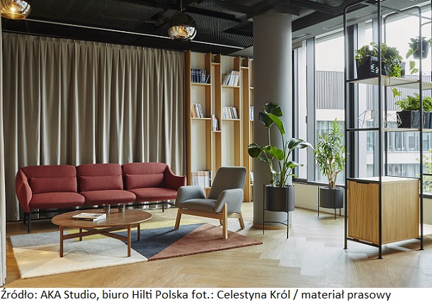 Nowe biuro polskiego oddziału Hilti, zaprojektowane przez AKA Studio
