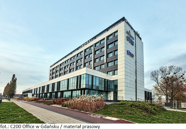 Spółka Trident BMC pozostanie najemcą nieruchomości biurowej C200 Office w Gdańsku