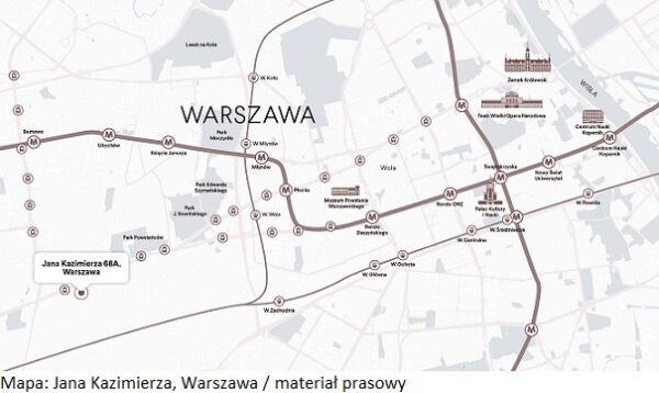 Jana Kazimierza - Map