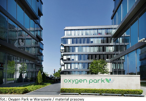Nowy najemca biurowy w nieruchomości inwestycyjnej Oxygen Park w Warszawie