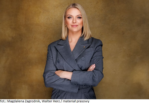 Magdalena Zagrodnik z Walter Herz z tytułem Osobistość Biznesu 2024