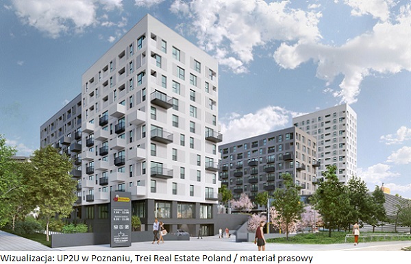 Pierwszy etap inwestycji PRS UP2U z portfolio Trei Real Estate Poland z pozwoleniem na użytkowanie