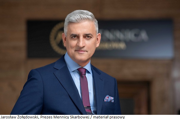 W roku 2025 Mennica Skarbowa sprzedała 3,2 tony złota i prawie 8 ton srebra