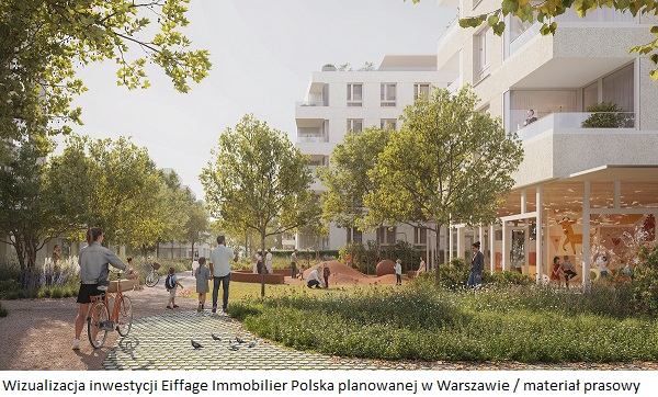 Propozycja zagospodarowania działki przy ul. Przasnyskiej w Warszawie przez firmę Eiffage wchodzi w etap dialogu z mieszkańcami