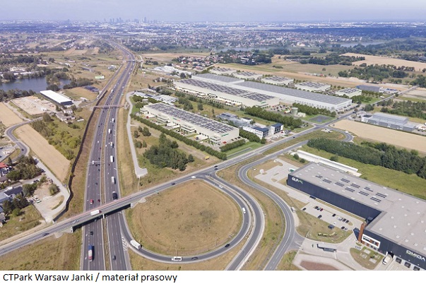 Nowy najemca zajął 1 497 mkw. powierzchni magazynowo-biurowej w nieruchomości inwestycyjnej CTPark Warsaw Janki