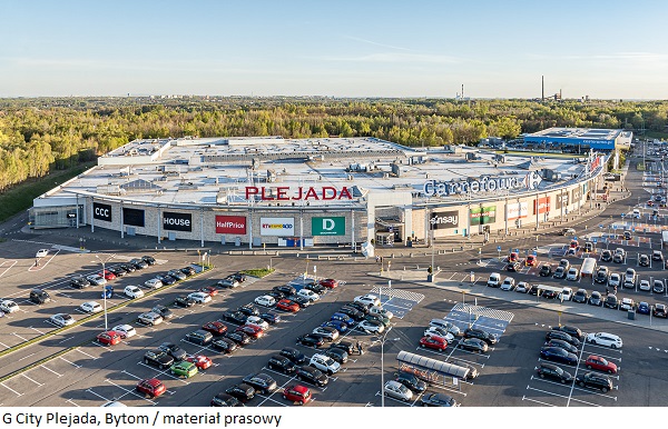 Nieruchomość handlowa G City Plejada wzmacnia ofertę modową