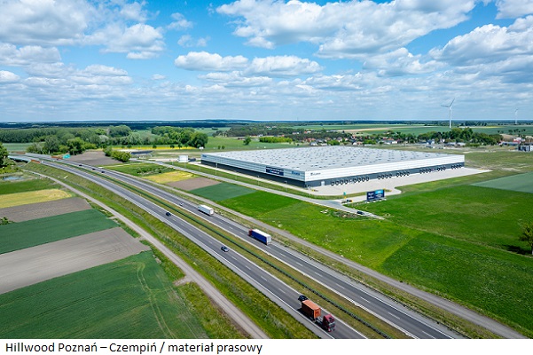 Nieruchomość komercyjna Hillwood Poznań – Czempiń z nowym najemcą, firmą Rhenus Warehousing Solutions