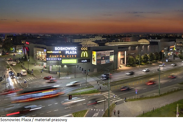 Nieruchomość handlowa Sosnowiec Plaza konsekwentnie poszerza swoją ofertę handlową